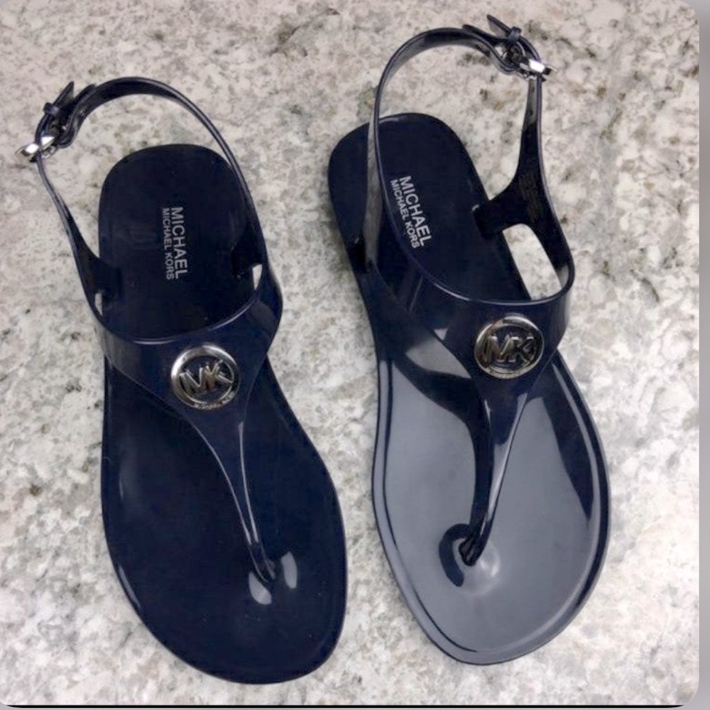 Michael Kors jelly sandals
